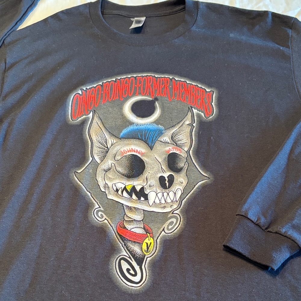 Oingo Boingo Former Members w/Johnny Vatos LS Tour T-Shirt , L , $36
